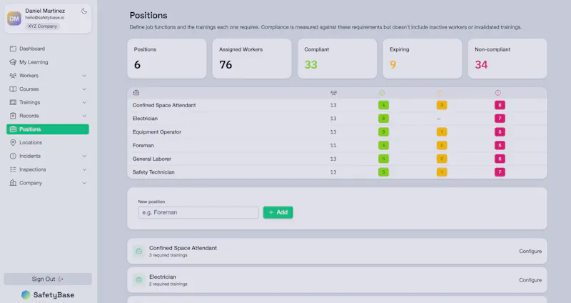 SafetyBase screenshot 4