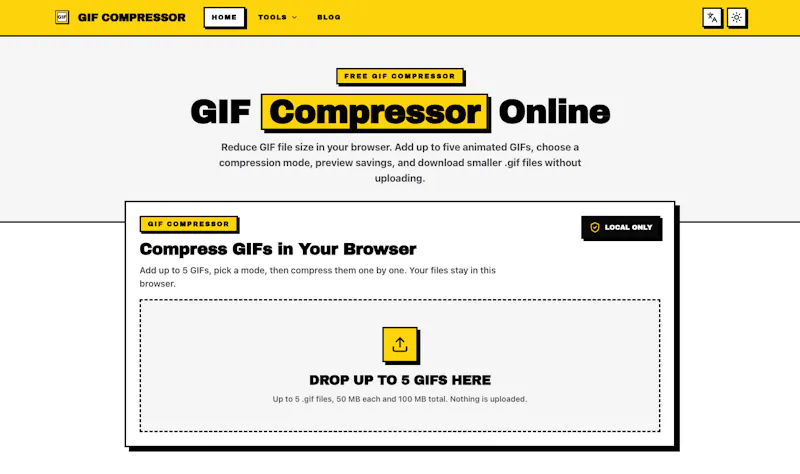 GIF Compressor screenshot 3