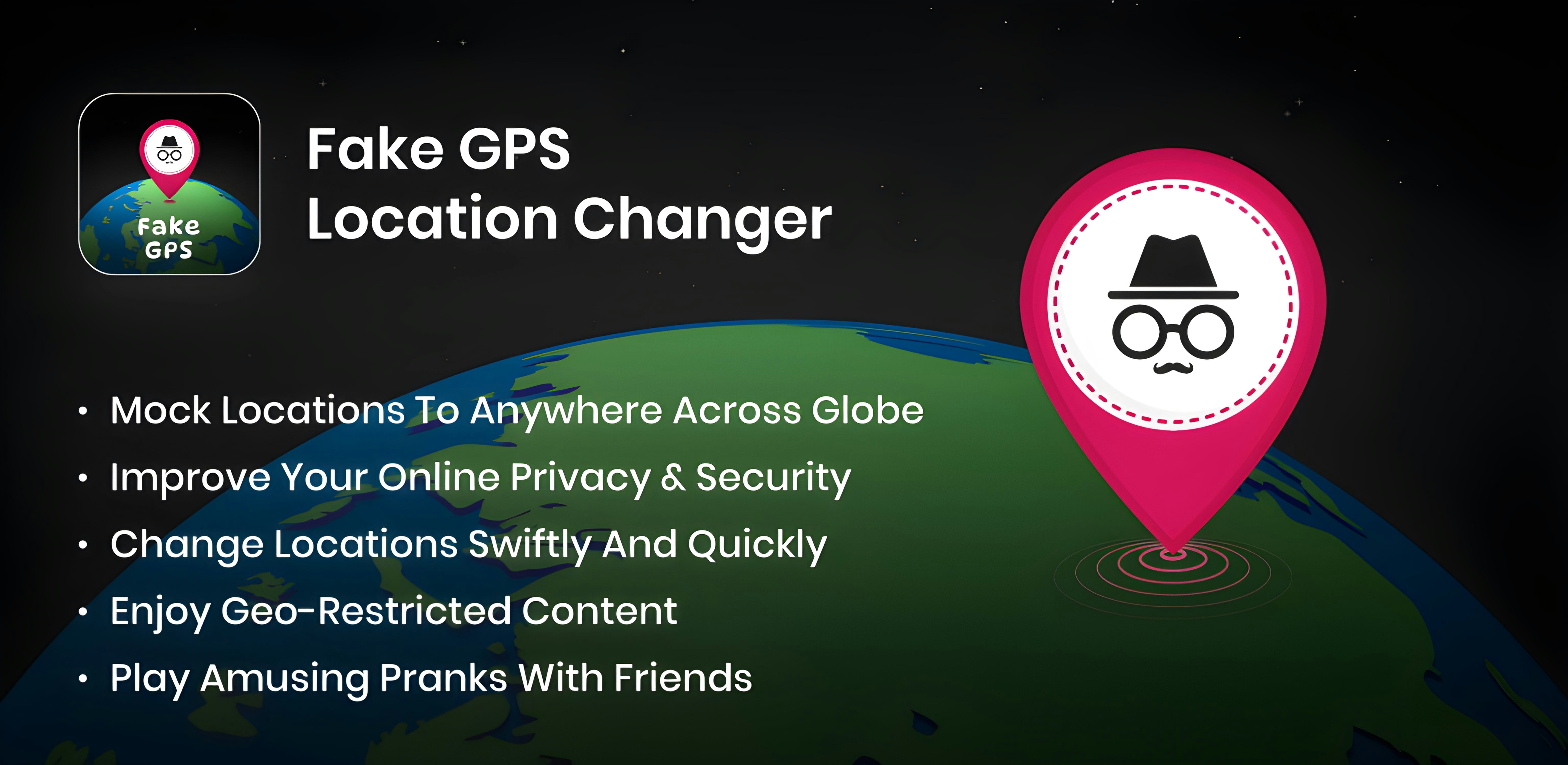 Lokasi & Spoofer GPS palsu