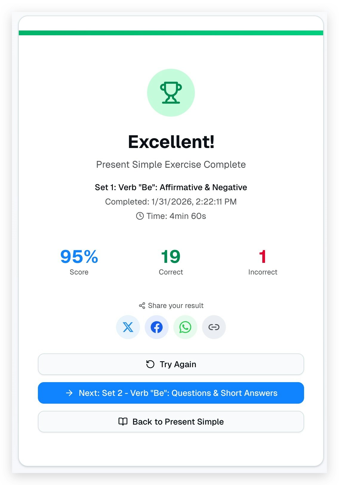 English Grammar App gallery image