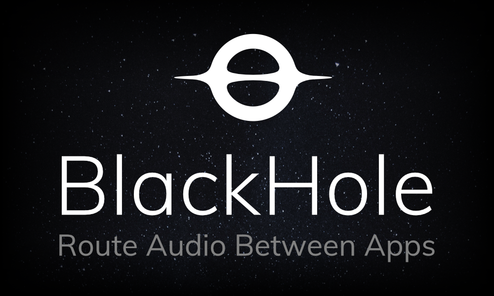 blackhole audio extension