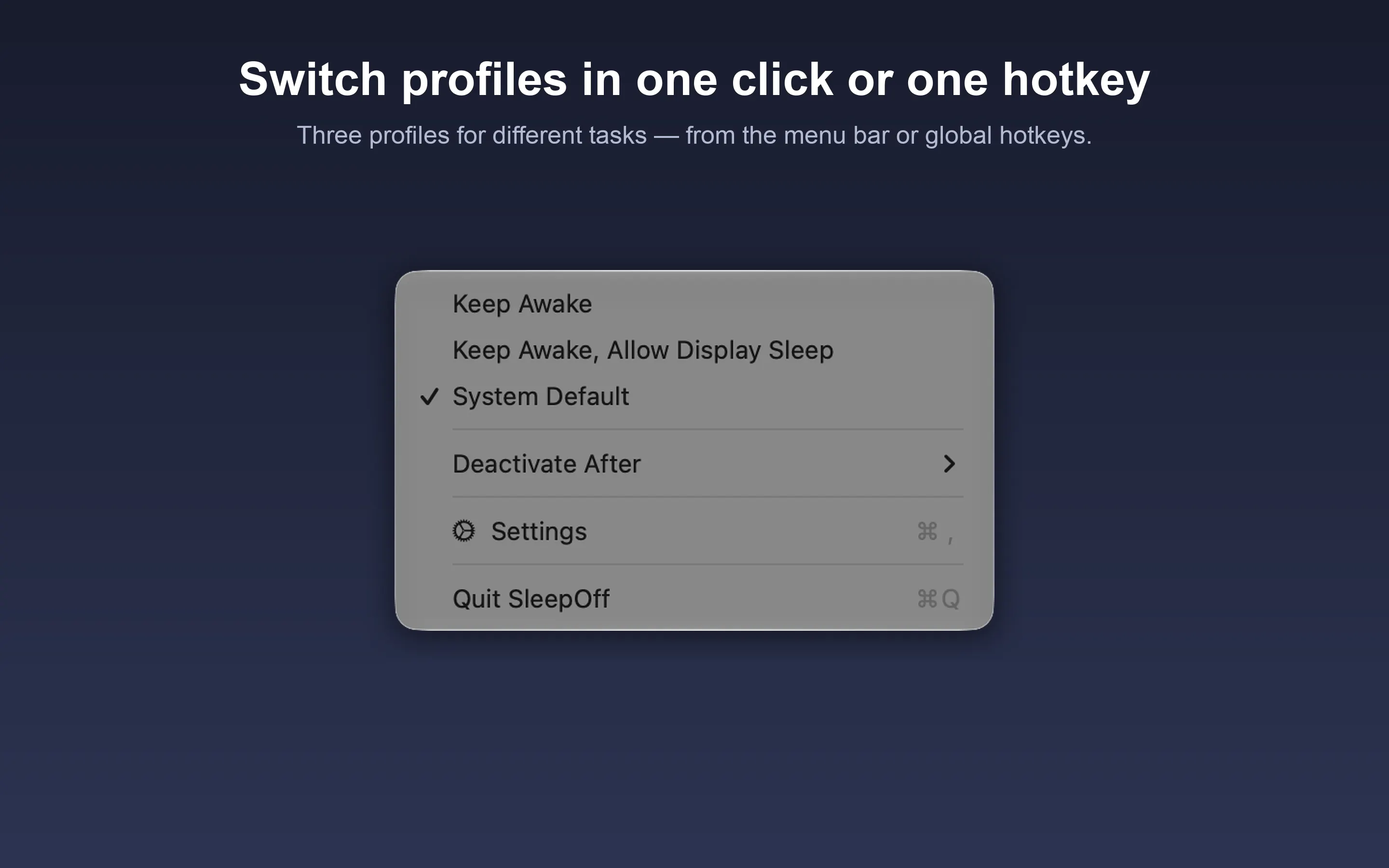 SleepOff 截图 2