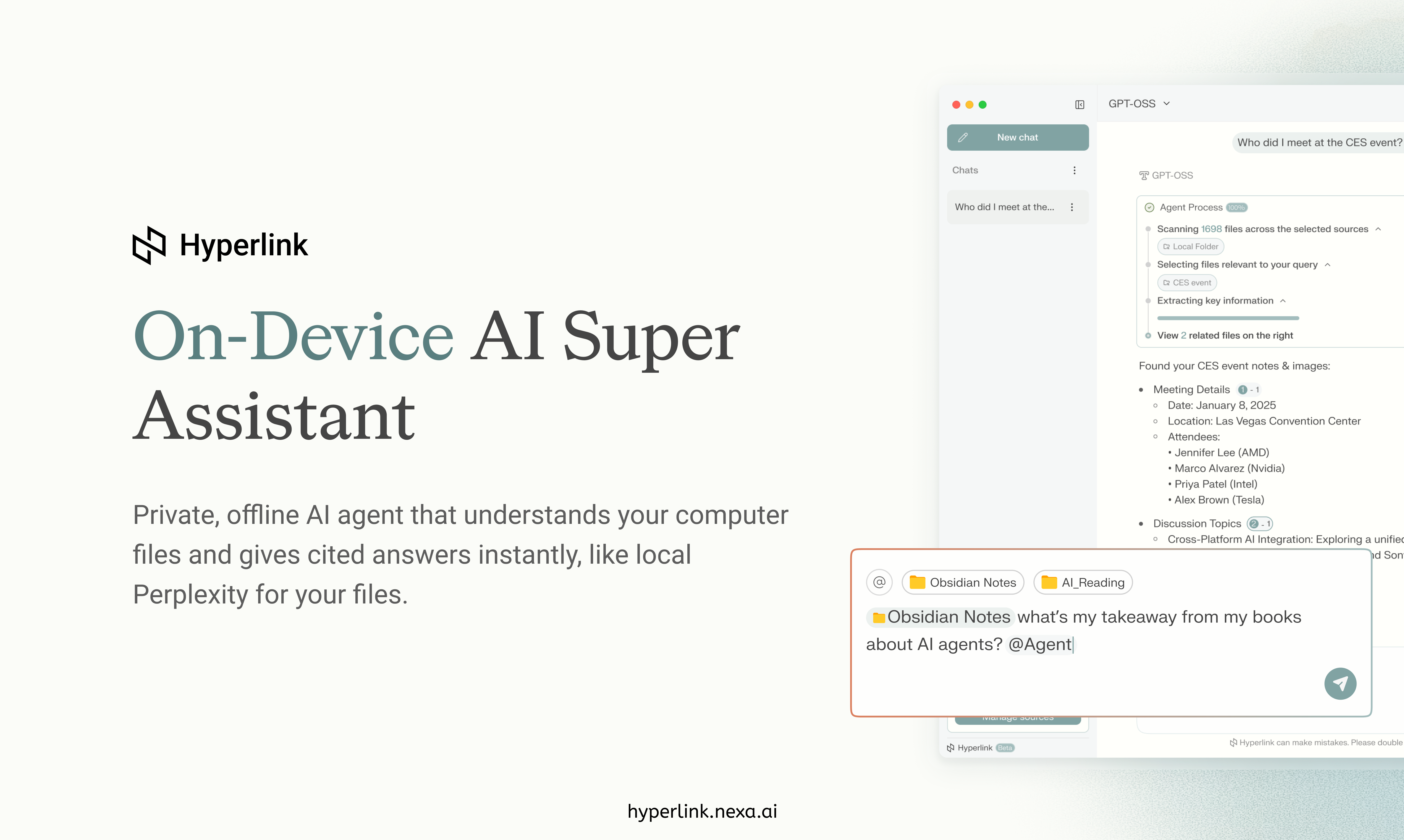 Hyperlink by Nexa AI