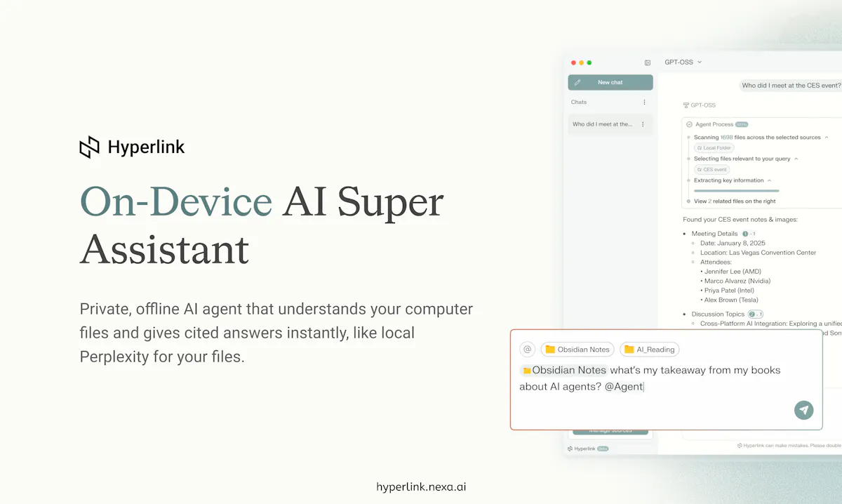 Hyperlink by Nexa AI