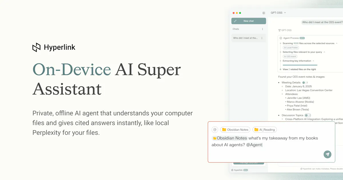 Hyperlink by Nexa AI