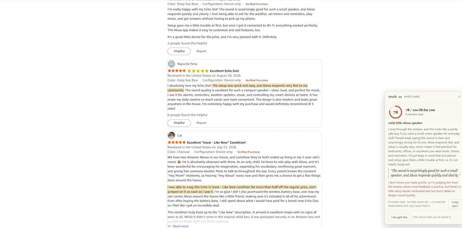 vouch — bookmarklet screenshot 3