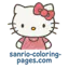 Sanrio coloring pages Free Printable