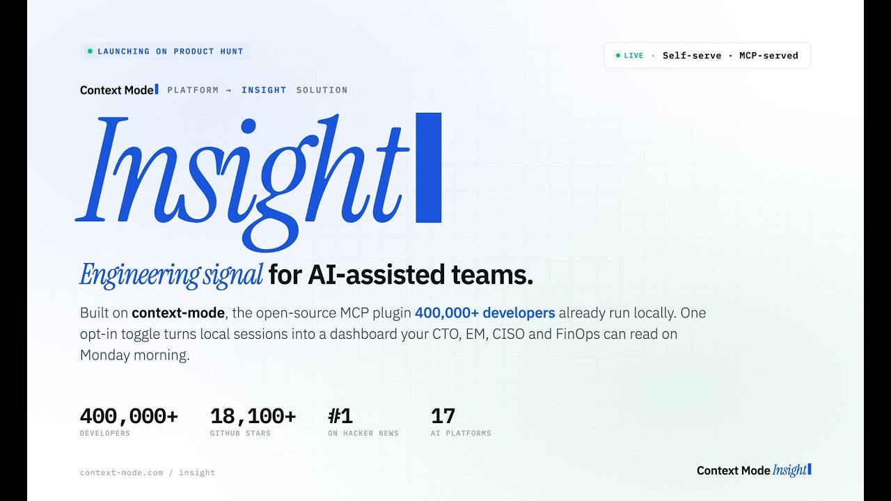 Context Mode Insight gallery image