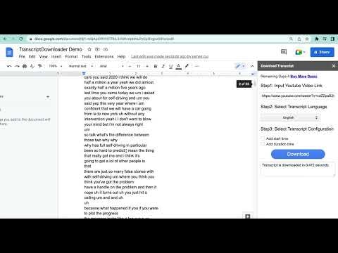 TranscriptDownloader gallery image