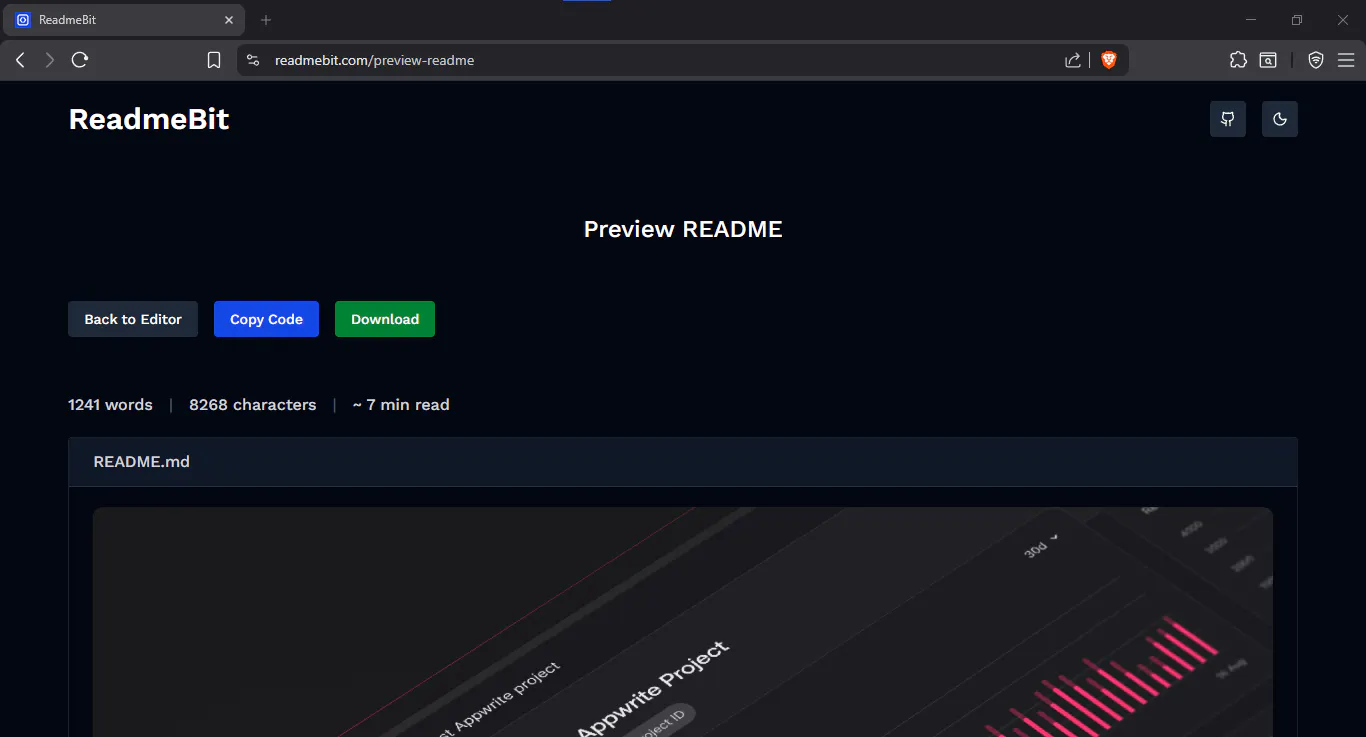 ReadmeBit gallery image