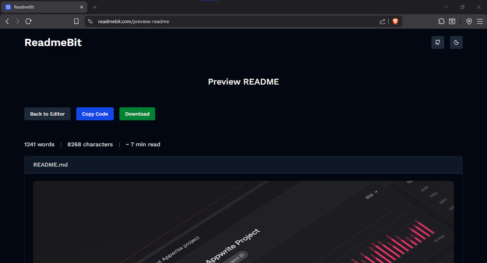 ReadmeBit screenshot 3