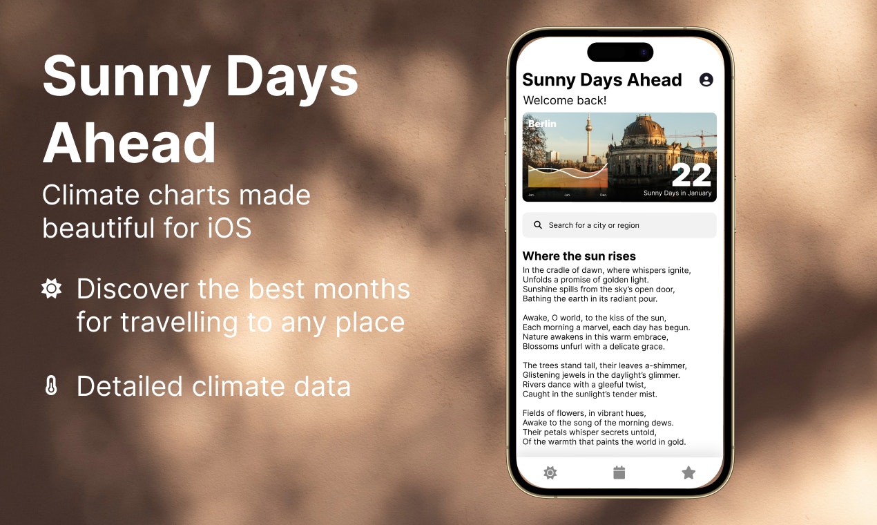 startuptile Sunny Days Ahead-Find the best and sunniest months to travel