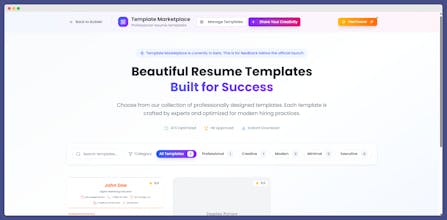 Resume Builder gallery image