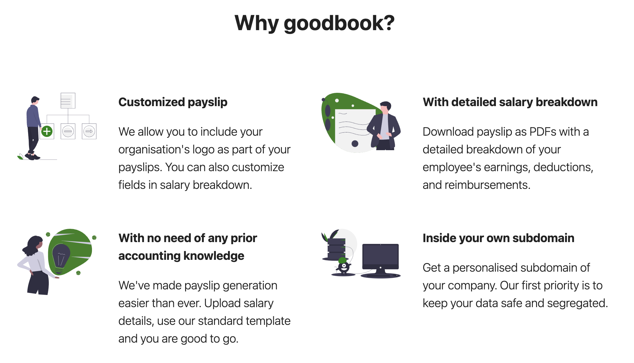 Goodbook - 온라인으로 급여를 관리하기에 가장 쉽고 빠른 소프트웨어 미디어 1