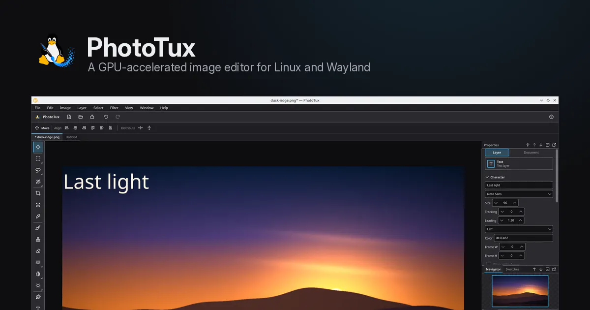 PhotoTux gallery image