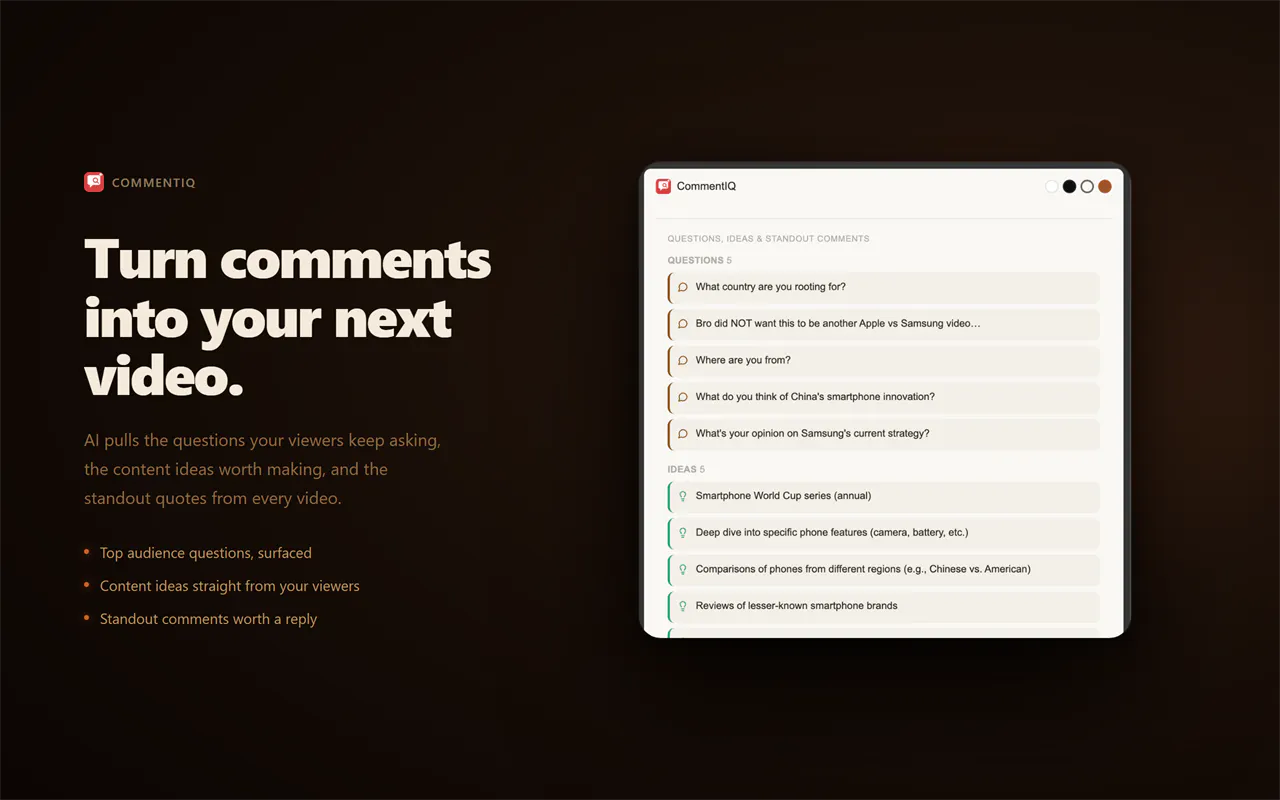 CommentIQ 截图 5