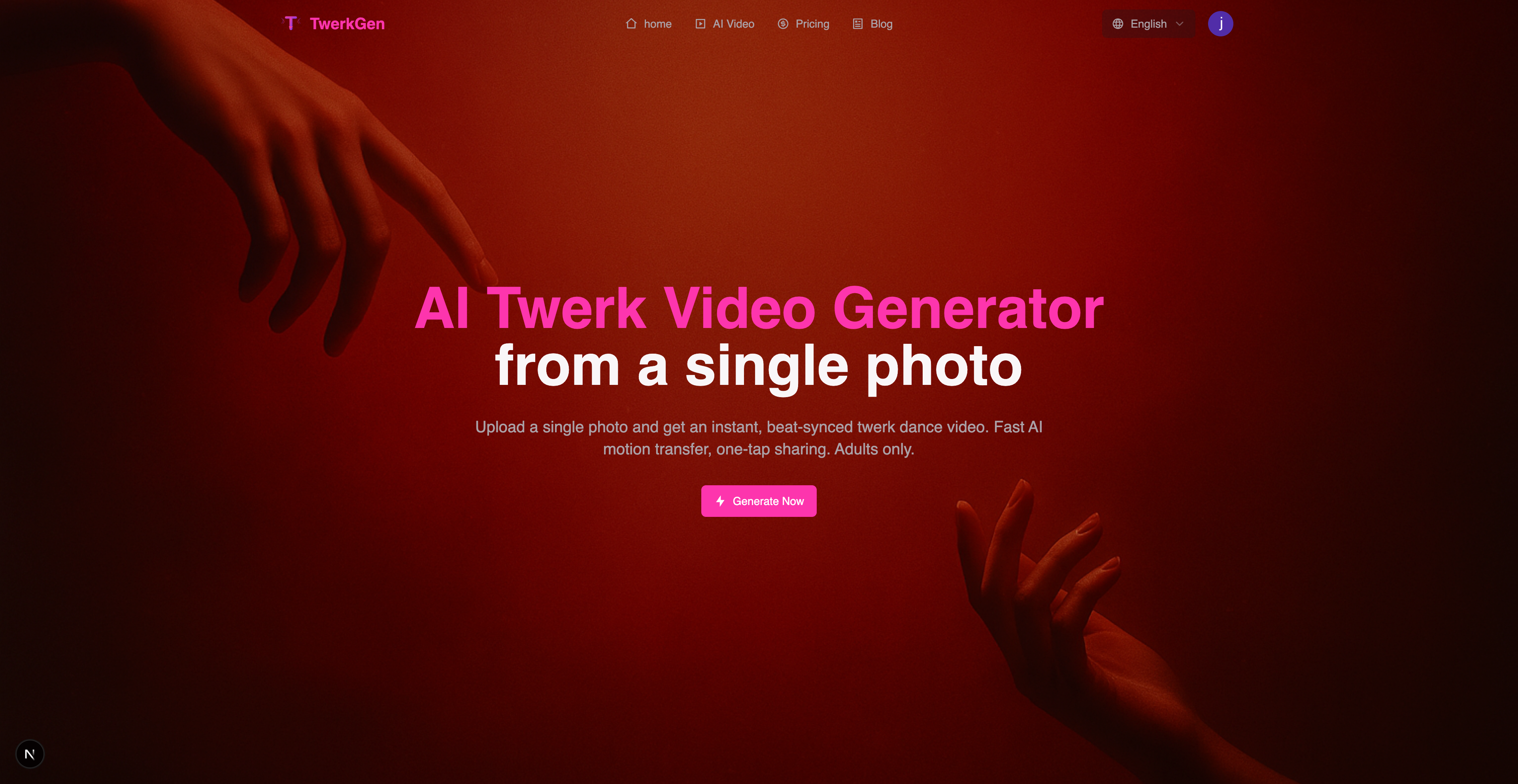 TwerkGen - Main product screenshot demonstrating key features and user interface