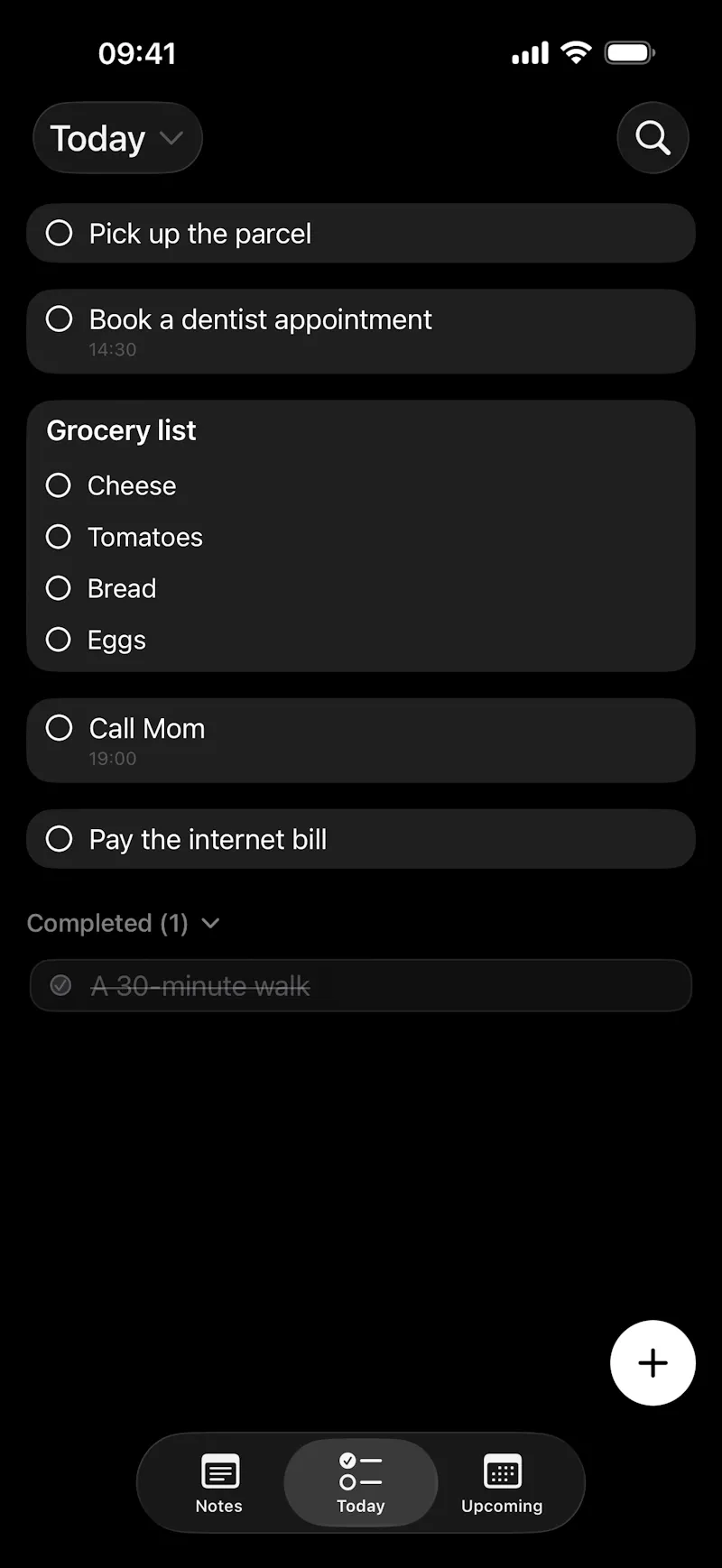 Plans screenshot 2