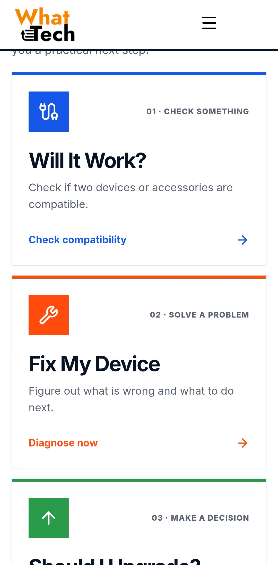 WhatTech — All tech tools in one site gallery image