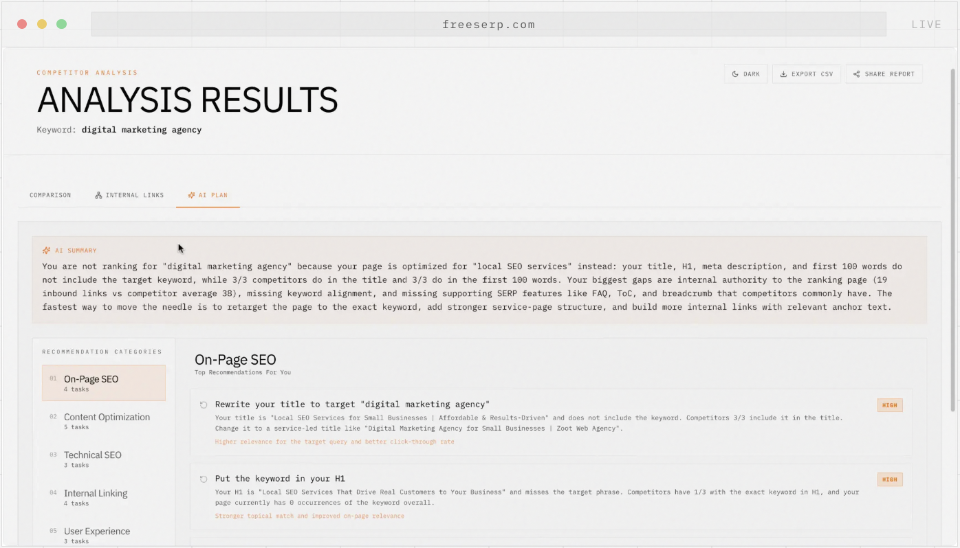 Free SERP Checker gallery image