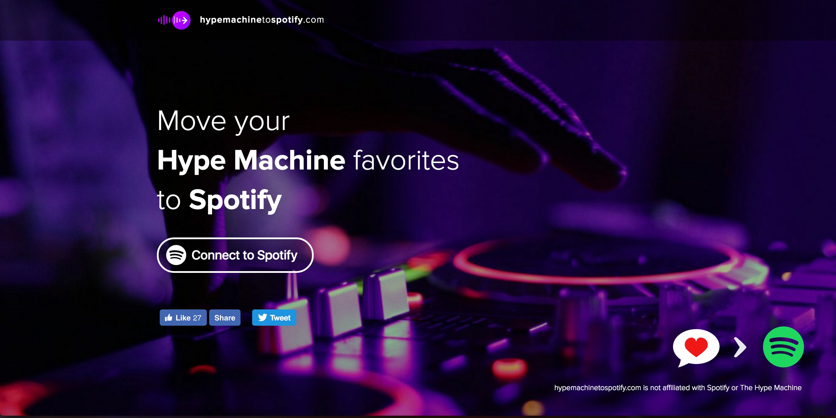 Hype Machine to Spotify media 3