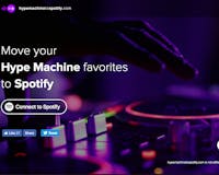 Hype Machine to Spotify media 3