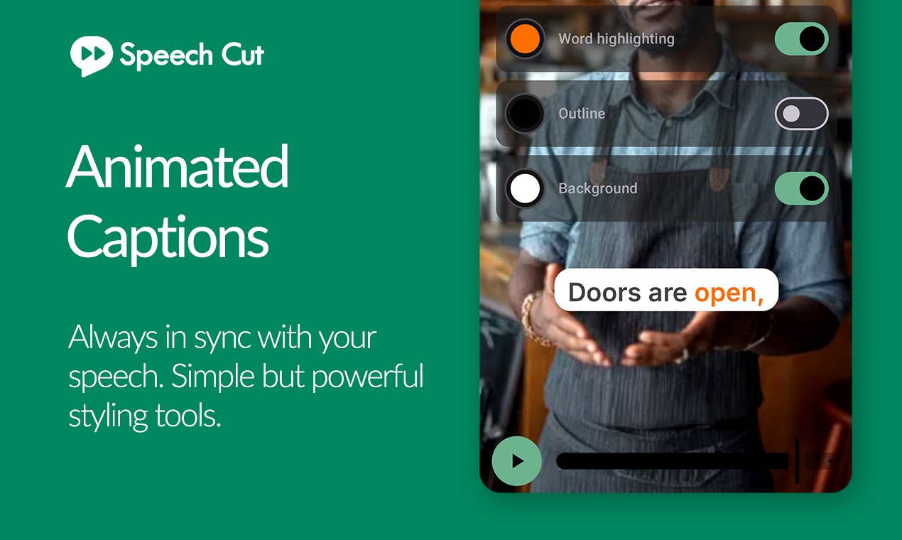 SpeechCut gallery image