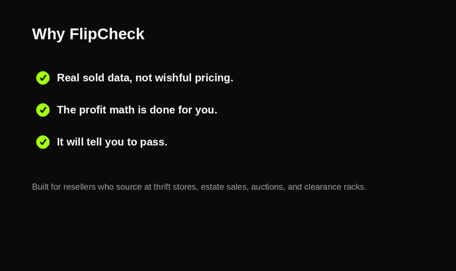 FlipCheck screenshot 2