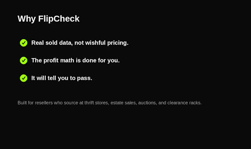 FlipCheck screenshot 2