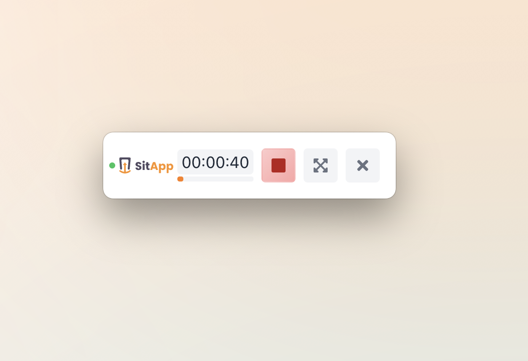 SitApp - Desktop AI posture coach gallery image