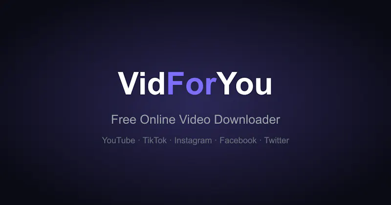 VidForYou screenshot 1