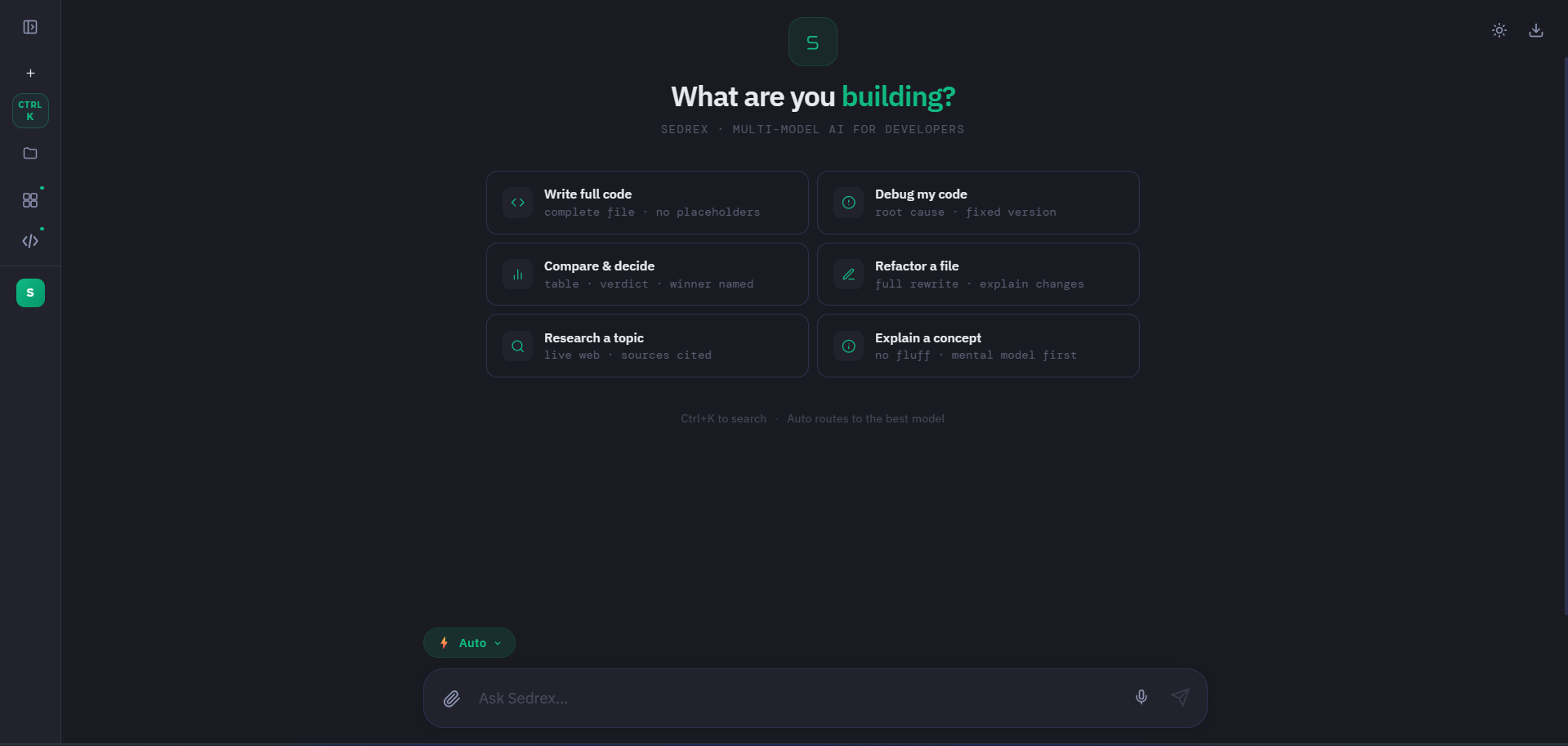 Sedrex AI beta gallery image