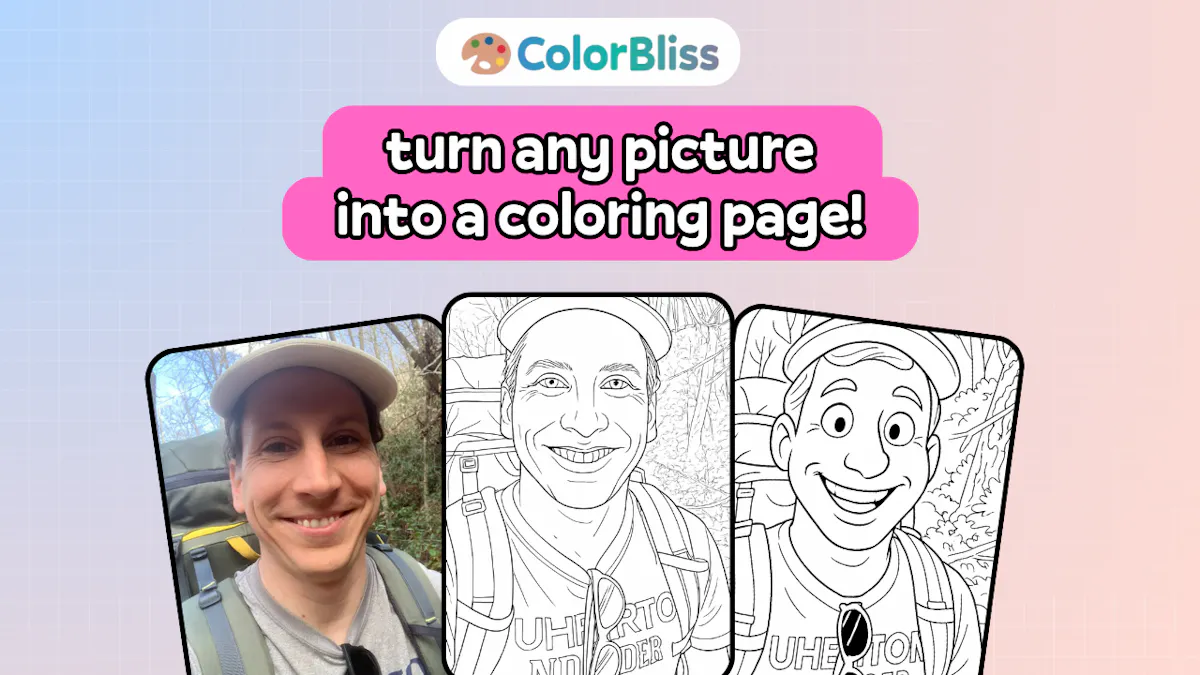 Turn any picture into a coloring page