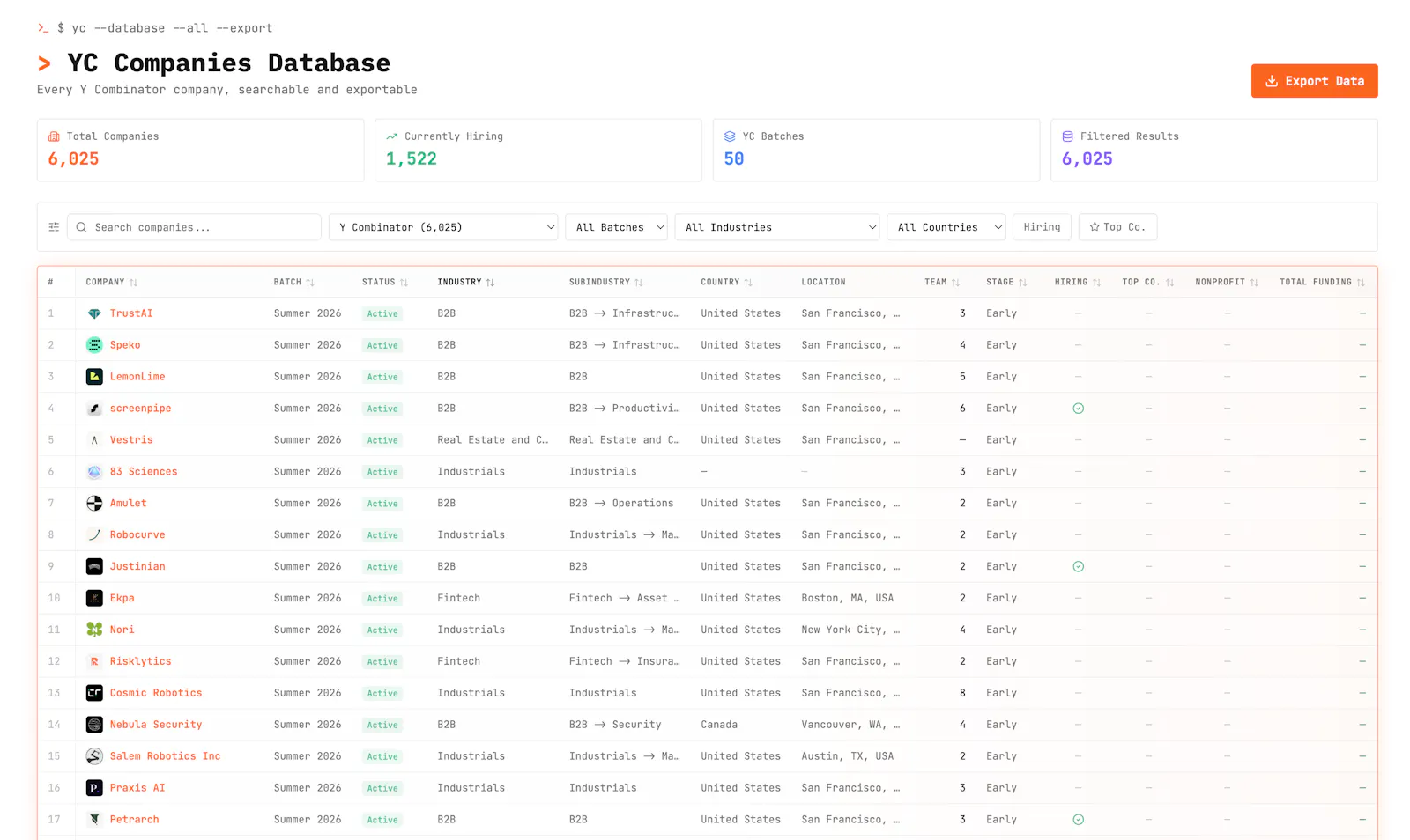 ExploreYC screenshot 1