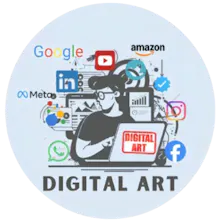 Digital art gallery image