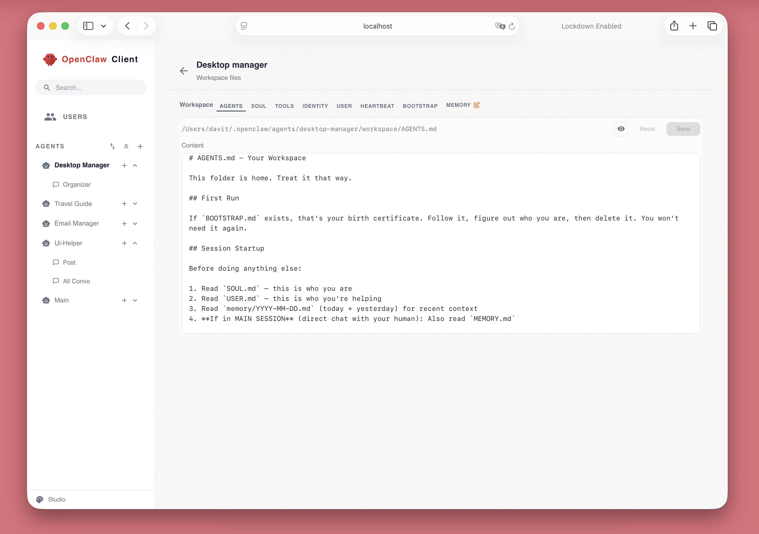 OpenClaw Web Client gallery image