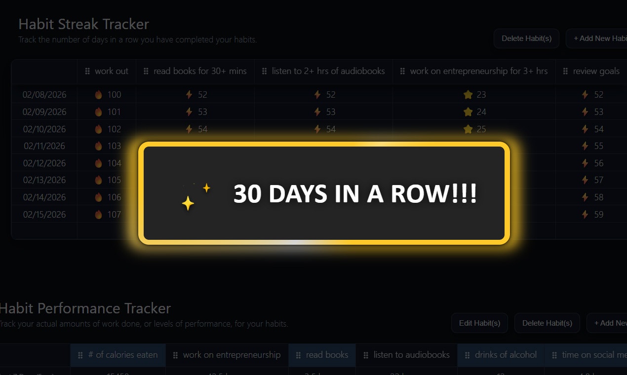 Super Simple Habit Tracker gallery image