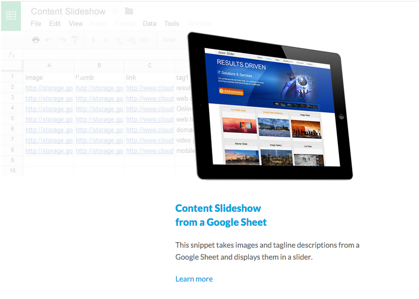 Cloud Snippets gallery image