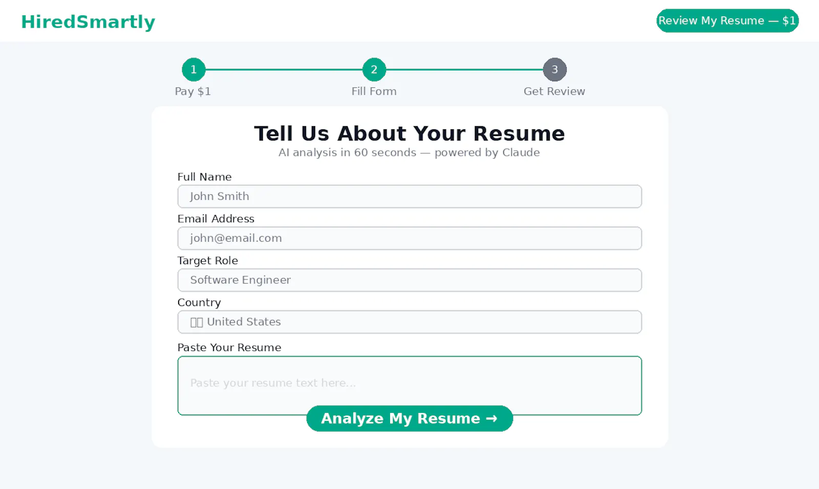 HiredSmartly screenshot 1
