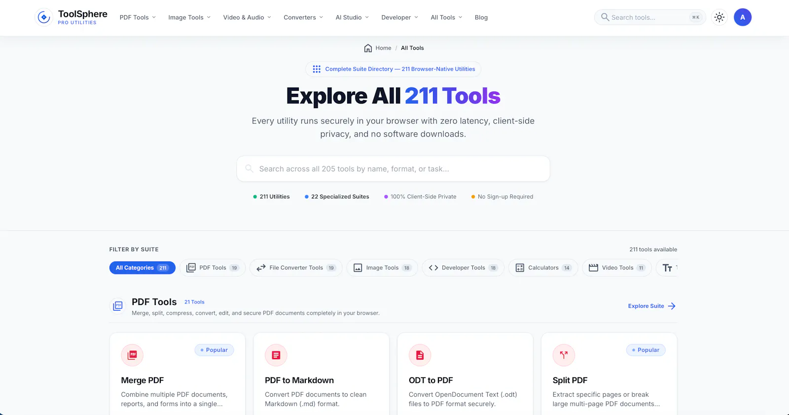 ToolSphere screenshot 2