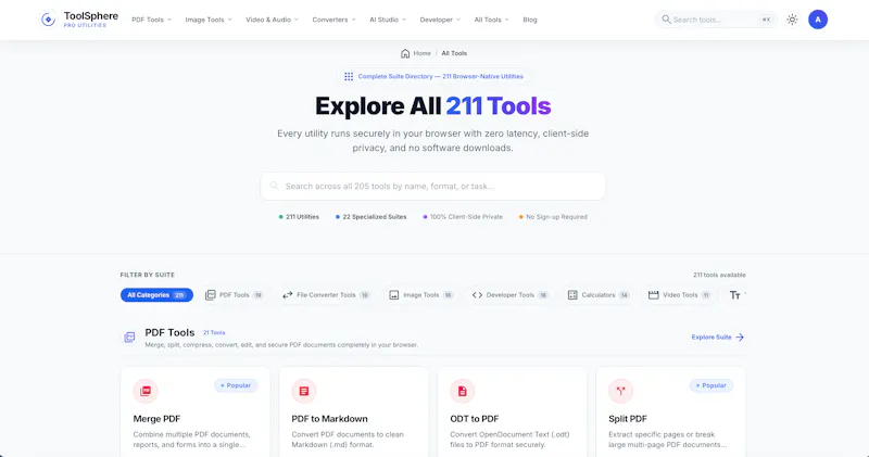 ToolSphere screenshot 2