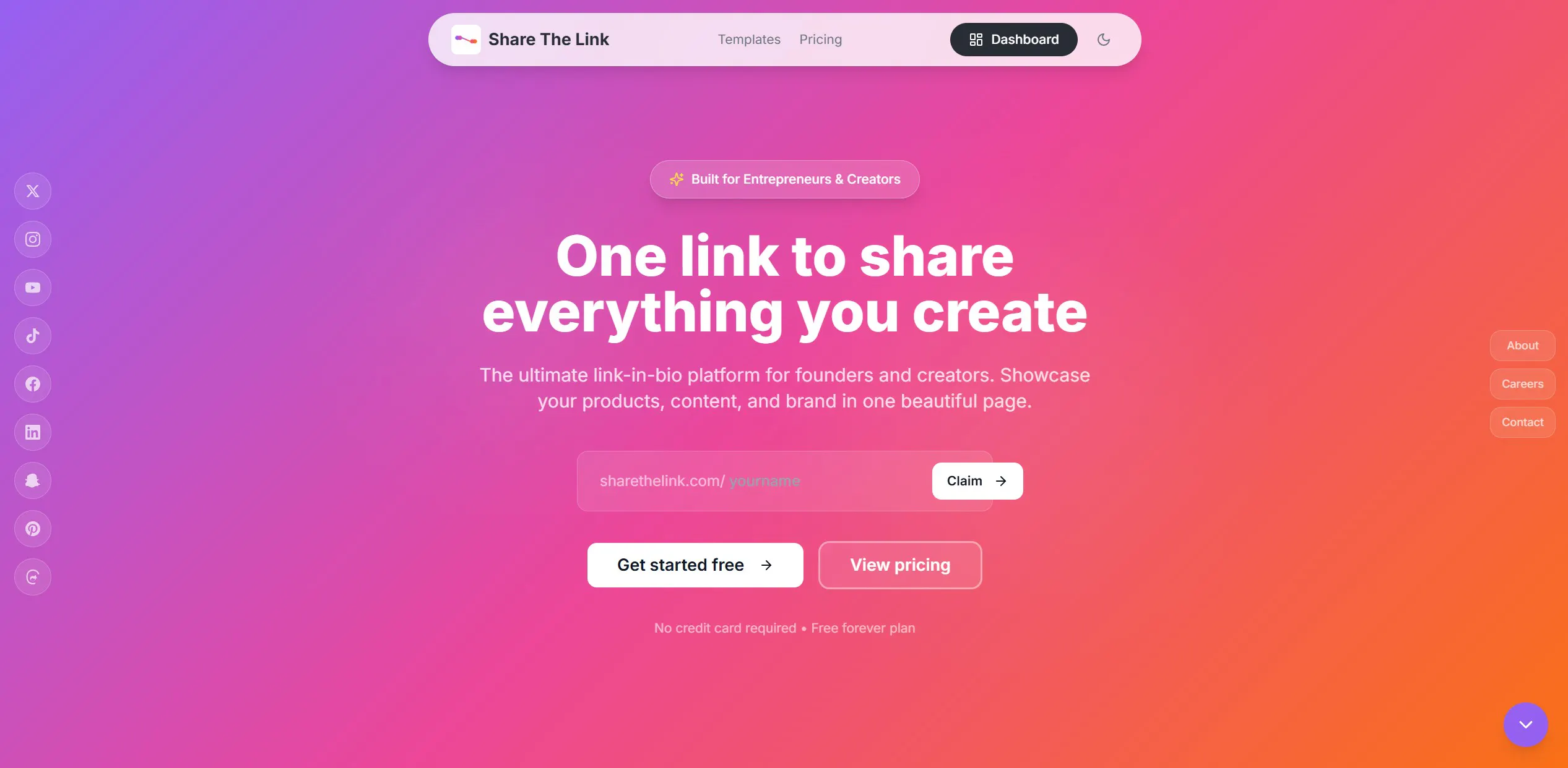 Share The Link のプロダクトバナー