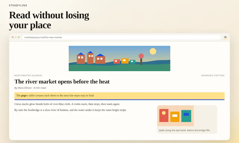 Steadyline screenshot 2