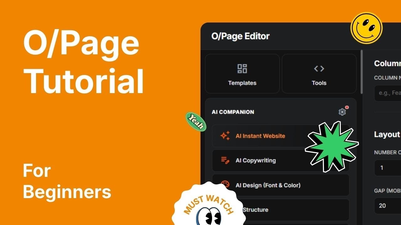 O/Page Website Builder gallery image