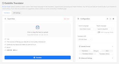 Subtitle Translator gallery image