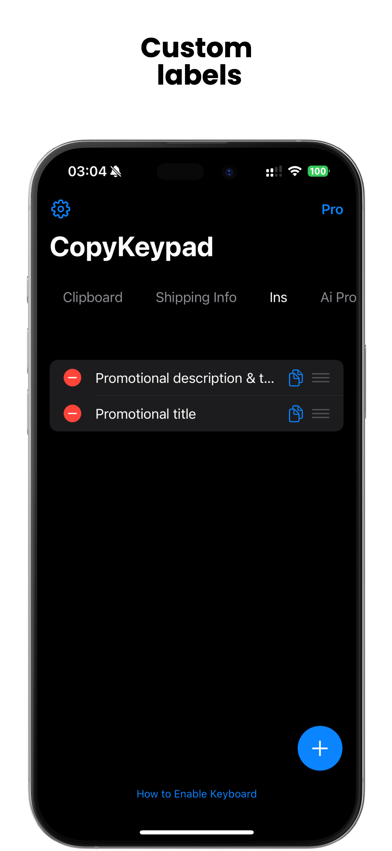 Media Copykeepad - Sao chép và dán bàn phím 5
