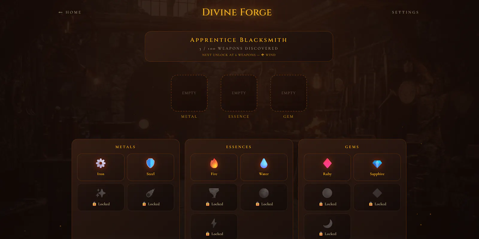 Divine Forge  screenshot 3