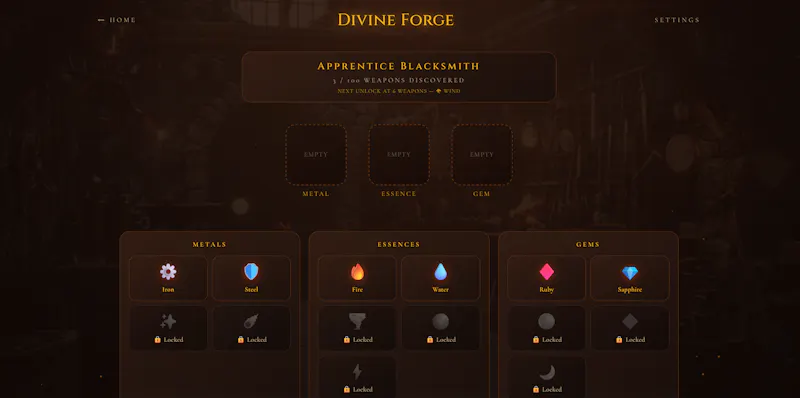 Divine Forge  screenshot 3