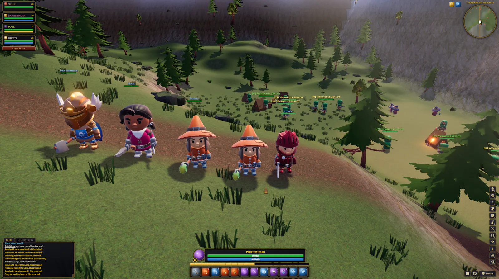 World of Claudecraft screenshot 4