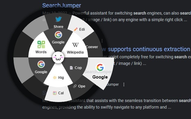 SearchJumper امتداد media 2